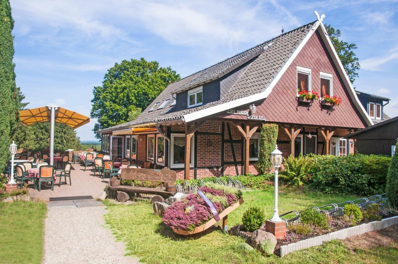 Cafe Und Pension Hoepen Idyll Schneverdingen Exterior photo